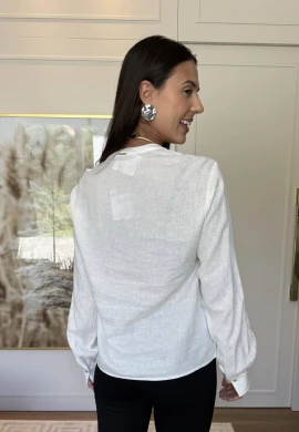 BATA COM LASTEX - COSH JEANS - Off white