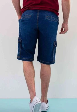 BERMUDA CARGO ESTONADA MASCULINA - COSH JEANS - Jeans