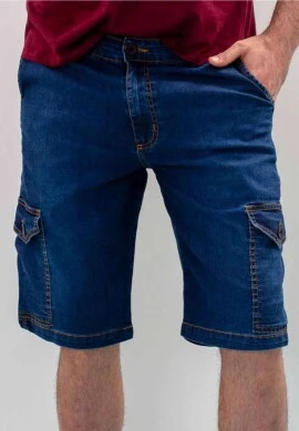 BERMUDA CARGO ESTONADA MASCULINA - COSH JEANS - Jeans