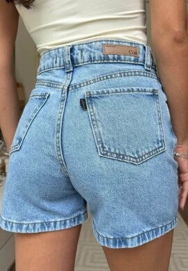 BERMUDA FEMININA NANDA - COSH JEANS - Jeans claro