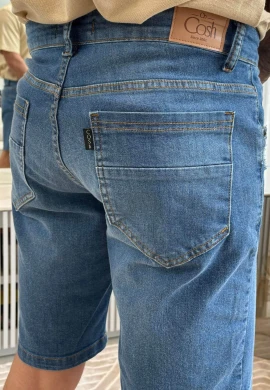 BERMUDA MASCULINA JEANS LUAN - COSH - Jeans medio