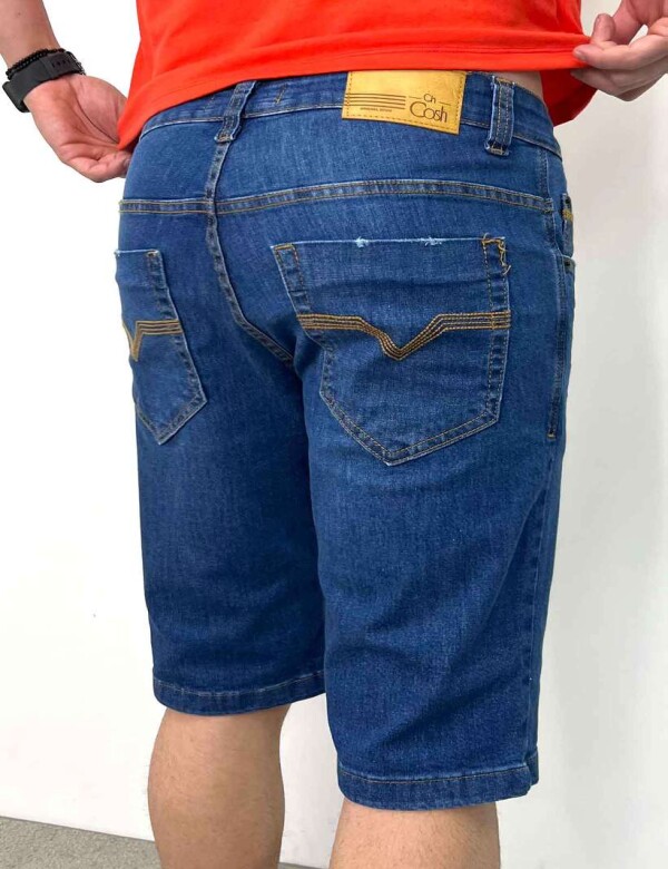 BERMUDA MASCULINA STONADA TRADICIONAL  Jeans