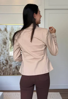 BLAZER DE ALFAIATARIA CURTO - COSH JEANS - Bege