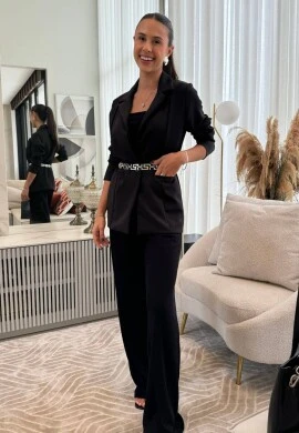 BLAZER NEW LOOK - COSH JEANS - Preto