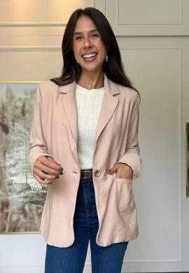 BLAZER SAMANTA - COSH JEANS - Areia