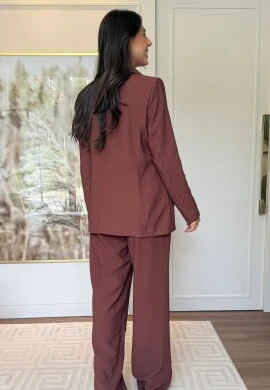 BLAZER SAMANTA - COSH JEANS - Chocolate