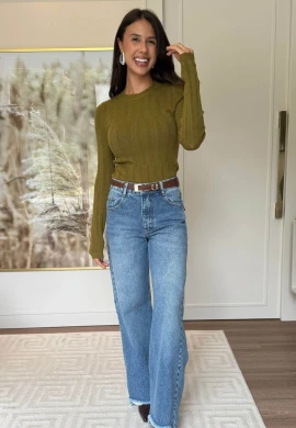 BLUSA AMANDA MODAL - COSH JEANS - Verde