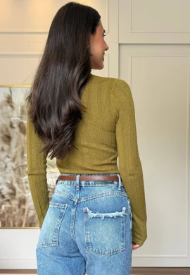 BLUSA AMANDA MODAL - COSH JEANS - Verde