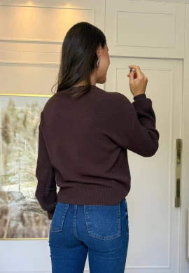 BLUSA DAIANA - COSH JEANS - Marrom