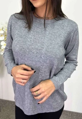 BLUSA DE LÃ FEMININA  COSH JEANS - Mescla