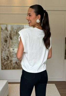 BLUSA FEMININA SOFIA - COSH JEANS - Branco