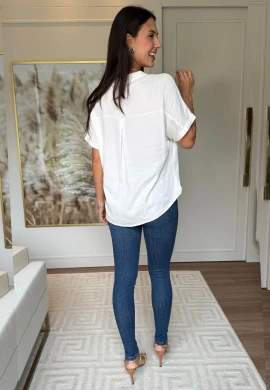 BLUSA FEMININA VALENTINA - COSH JEANS - Off white