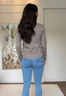 BLUSA GEANE MODAL - COSH JEANS - Bege