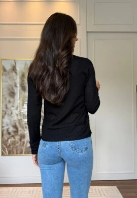 BLUSA GEANE MODAL - COSH JEANS - Preto
