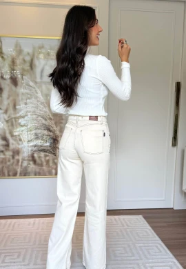 BLUSA GRACE GOLTA ALTA - COSH JEANS - Branco