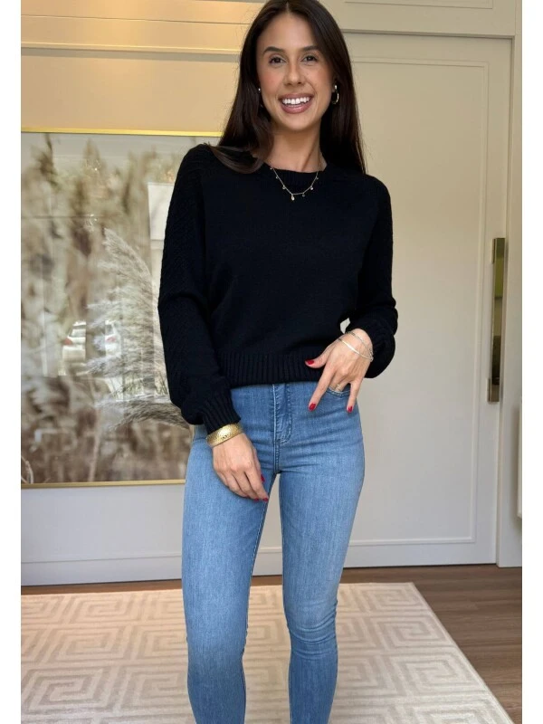 BLUSA JANA - COSH JEANS - Preto
