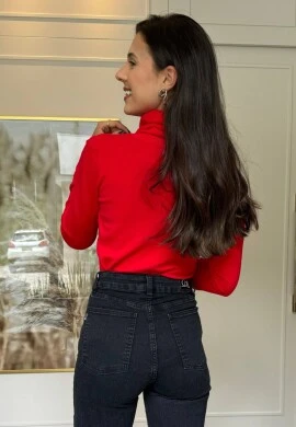 BLUSA MODAL BÁSICA MONIQUE - COSH JEANS - Vermelho