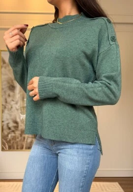 BLUSA TAIS MODAL - COSH JEANS - Verde
