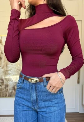 BODY MAY - COSH JEANS - Bordo