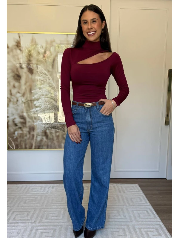 BODY MAY - COSH JEANS - Bordo