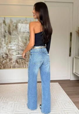 BODY MULA MANDA VITORIA - COSH JEANS - Preto