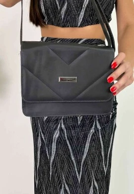 BOLSA QUADRADA - COSH JEANS - Preto