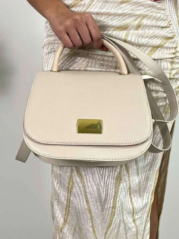 BOLSA REDONDA PEQUENA - COSH JEANS - Bege