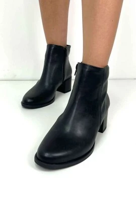 BOTA LISA CANO CURTO FEMININA  COSH JEANS - Preto