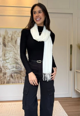 CACHECOL LISO - COSH JEANS - Off white