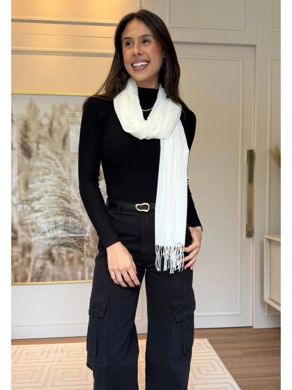CACHECOL LISO - COSH JEANS - Off white