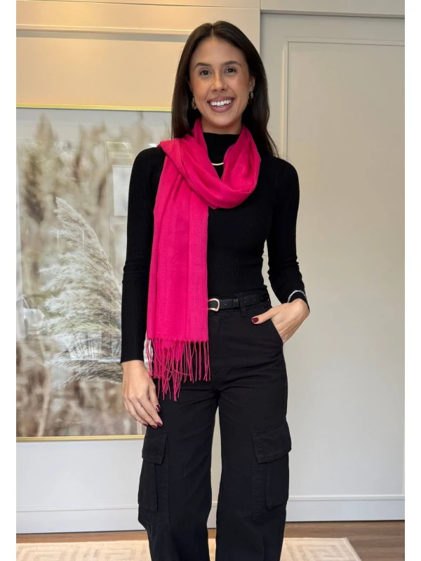 CACHECOL LISO - COSH JEANS - Pink