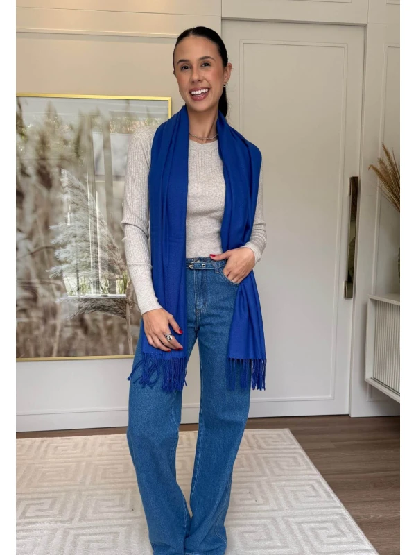 CACHECOL LISO FINO - COSH JEANS - Azul