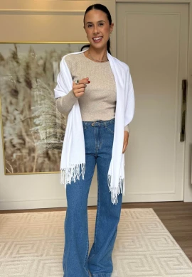 CACHECOL LISO FINO - COSH JEANS - Branco