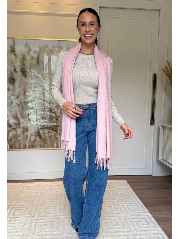 CACHECOL LISO FINO - COSH JEANS - Rose