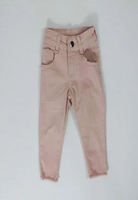CALÇA COLLORS BARRA DESFIADA C/ELASTANO - Rosa quartzo