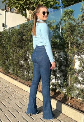CALÇA JEANS FLARE FEMININA STONE - COSH JEANS - Jeans