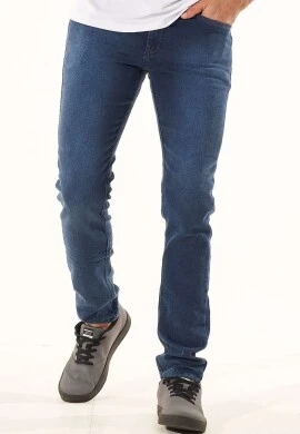 CALÇA JEANS MOLETOM COM ELASTANO - Jeans
