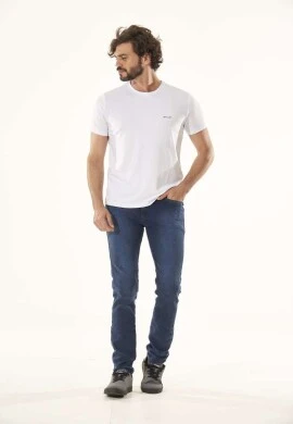 CALÇA JEANS MOLETOM COM ELASTANO - Jeans