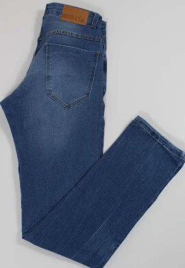 CALÇA MASCULINA JEANS MOLETOM - Jeans