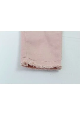 CALÇA COLLORS BARRA DESFIADA C/ELASTANO - Rosa quartzo