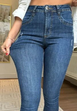 CALÇA FEMININA CAPRI LEVANTA BUMBUM MEL - COSH JEANS - Jeans
