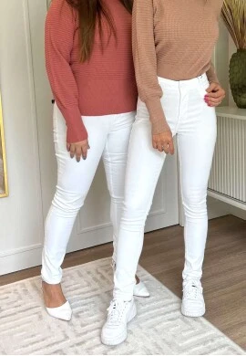 CALÇA FEMININA COLLOR KATY - Branco