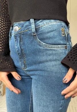 CALÇA FEMININA FLARE VAL - COSH JEANS - Jeans