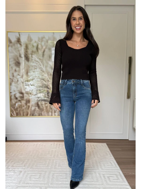 CALÇA FEMININA FLARE VAL - COSH JEANS - Jeans