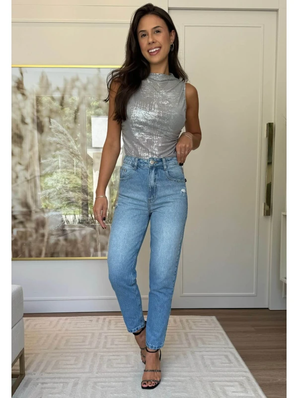 CALÇA FEMININA MOM MARIA - COSH JEANS - Jeans