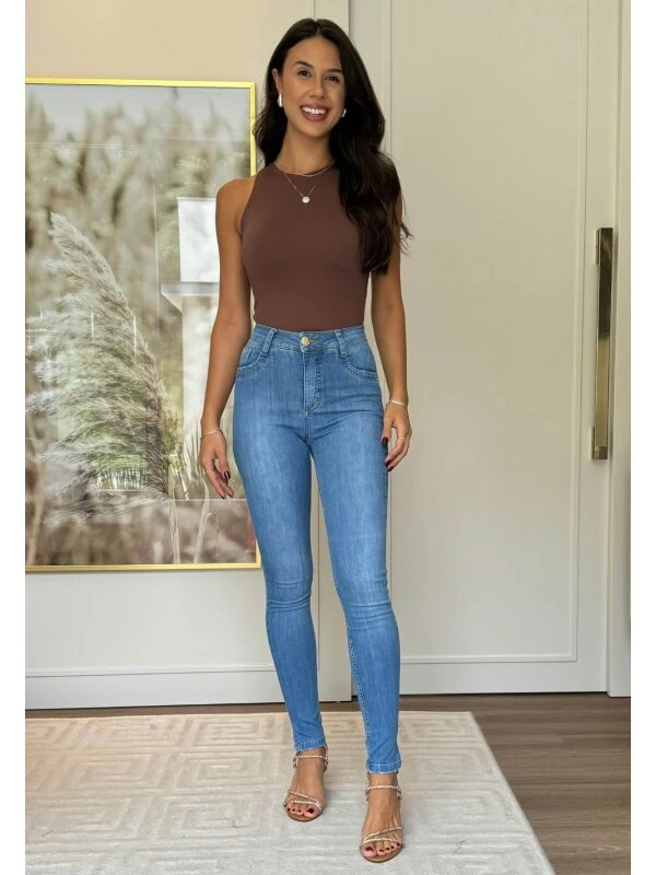 CALÇA FEMININA SKINNY CLAUDIA - COSH JEANS - Jeans