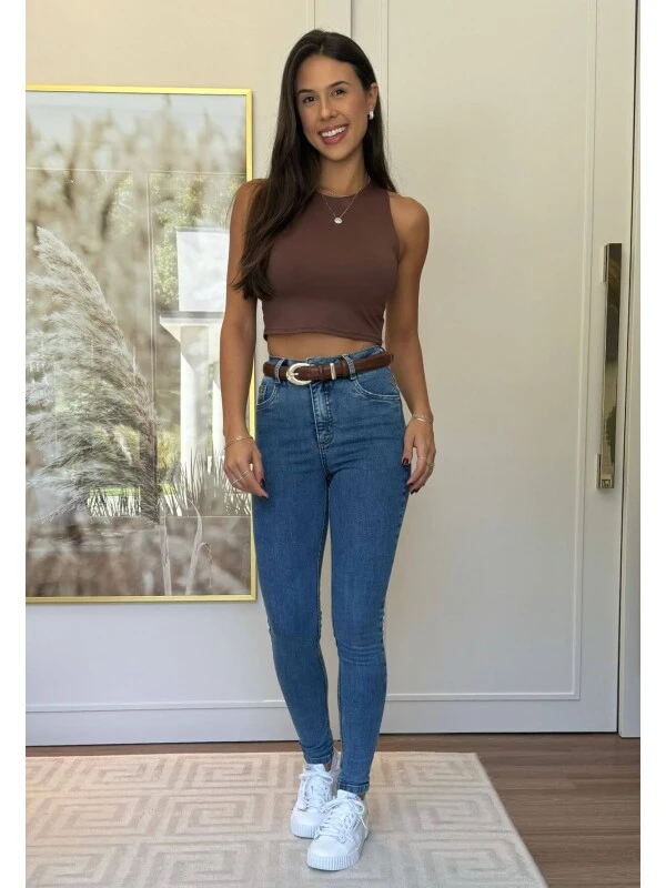 CALÇA FEMININA SKINNY SAFIRA - COSH JEANS - Jeans