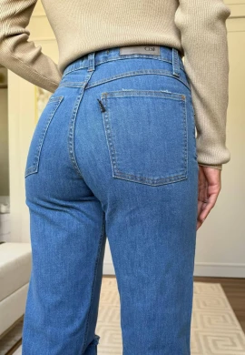 CALÇA FEMININA WIDE LEG CLARA - COSH JEANS - Jeans