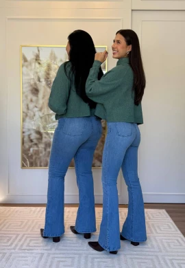 CALÇA FLARE FEMININA MAVI - COSH JEANS - Jeans