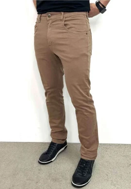 CALÇA JEANS COLLOR MASCULINA - COSH JEANS - Camurça